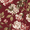 Red Orange, variant on Better Homes & Gardens 54” 100% Cotton Fabric, 8 Yard by the Bolt, Floral Blooms Grey