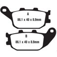 thumbnail image 4 of EBC Brakes SFA358 Scooter Brake Pads, 4 of 4