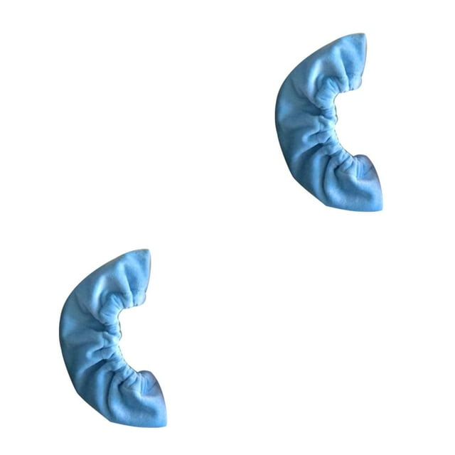 Langgg Lot de 2 Housses pour Patins à Glace Chaussures à Roulettes Anti-Poussière Protecteur Réutilisable Lavable Intérieur Extérieur Patinage Artistique Garde Bleu Clair 2Ensemble
