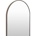 thumbnail image 4 of Livabliss Aranya Modern Accent Mirror,30"H x 20"W x 1"D,Dark Brown, 4 of 5