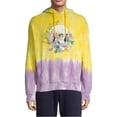 thumbnail image 4 of Sudadera con capucha Elevenparis Floral Skull para hombre limón 2XL, 4 of 4
