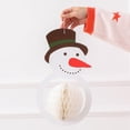 thumbnail image 1 of Fiudx Adorno Navideño Colgante, Diseño de Papá Noel, Alce y Muñeco de Nieve, Decoración para Fiestas, Uso Interior y Exterior, Versátil, Fácil Instalación, 35 X 29 Cm, 42 X 22 Cm, 38 X 22 Cm, 1 of 6