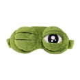 thumbnail image 1 of 4xTravel Sleep Eye Rana Acolchada Sombra Cubierta Animal Dormir Con Los Ojos Vendados, 1 of 8