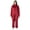 Brilliant Red, variant on Athletic Works Women's Plus Active Velour Zip-up Jacket and Pant Tracksuit Set, Size 1X-4X