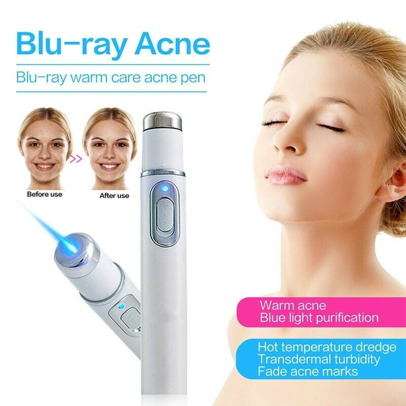 Binpure Medical Blue Light Laser Treatment Pen Acne Skin Care Removal Device NEW Walmart.com