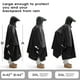 thumbnail image 4 of Poncho de estilo militar multiuso Rip Stop camuflaje lluvia Poncho con capucha impermeable para actividades al aire libre, 4 of 5