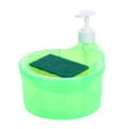 thumbnail image 1 of Dishwasher Dispenser Sponge Holder Washing Soap Dispenser 2 In 1 Washing Up Liquid Dispenser, 1 of 8