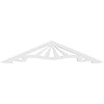 thumbnail image 4 of Ekena Millwork 36"W x 7 1/2"H x 1"P (5/12) Pitch Marshall Architectural Grade PVC Gable Pediment, 4 of 5