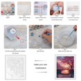 thumbnail image 3 of Paint by Numbers Kit for Adults, Cherry Blossom Sunset Serenity Bridge Paint by Numbers, Easy Paint by Numbers Kit for Adults Beginner, DIY Adult Paint by Number Kits on Canvas, Home Decor, 3 of 7