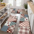 thumbnail image 2 of Pioneer Flower Floral Print Pattern Kitchen Rugs Sets Of 3,Kitchen Runner Rugs Non Skid Washable,Decorative Kitchen Floor Mats for Kitchen,Sink,Laundry,17"x30"+ 17"x47" + 17"x59", 2 of 6