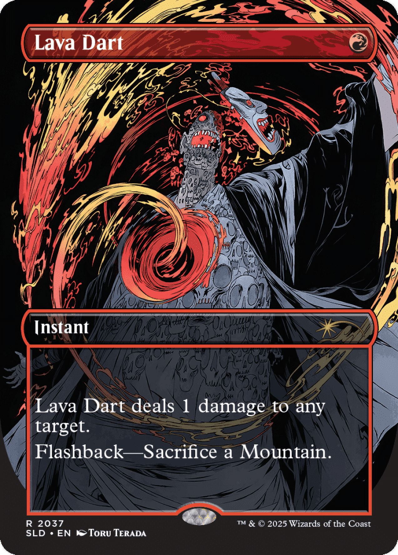 Magic the Gathering Secret Lair VroooOOOMMMMMM! (Rainbow-Foil)