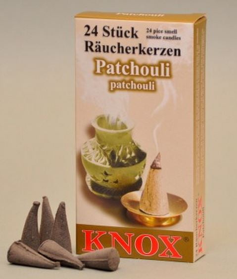 Knox Patchouli Scent German Incense Cones Made In Germany For Christmas Smokers Walmart Com Walmart Com