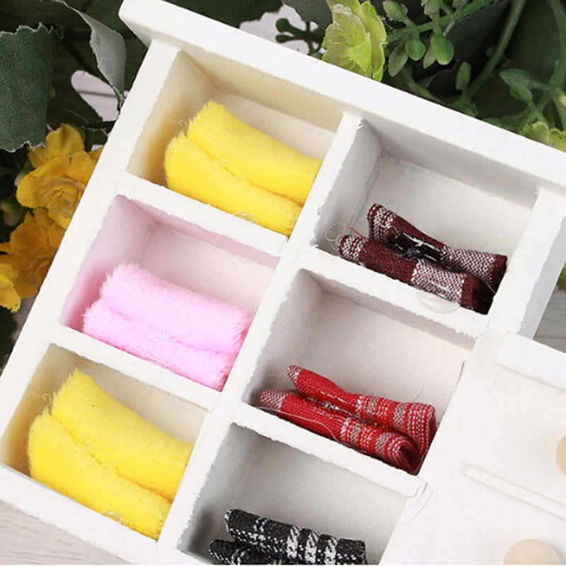 Wooden toy mini small cupboard shooting props dolls house furniture accessoriPDH 