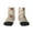 2 Black-2, variant on Floral Cowboy Boots Pattern Quarter Crew Socks,Toe Seamed Ankle Socks,Cotton Cushioned Breathable Athletic Crew Sports Socks