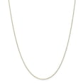 thumbnail image 1 of 10K Yellow Gold .8mm Diamond Cut Cable Chain 24 Inch, 1 of 5
