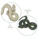 thumbnail image 5 of Juguete de serpiente de plástico de simulación: figuras de serpiente de plástico realistas para bromas de Halloween, decoración del hogar, accesorios de fiesta para asustar a amigos y familiares., 5 of 6