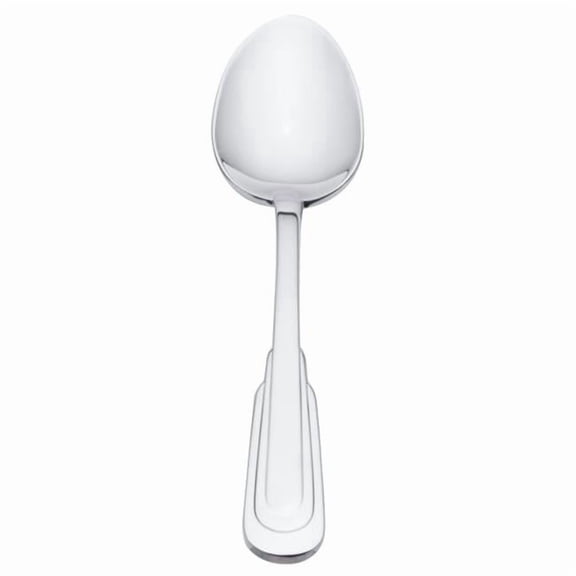 Oneida 2507SDEF 7.25 in. Cityscape Stainless Steel Oval Bowl Soup & Dessert Spoon  Silver