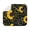 Sunflower, variant on Tropical Cow & Rustic Nature Drying Mat - 18x24 Inch Super Absorbent Dish Drainer, Machine Washable Heat Resistant Sink Pad with Artistic Design