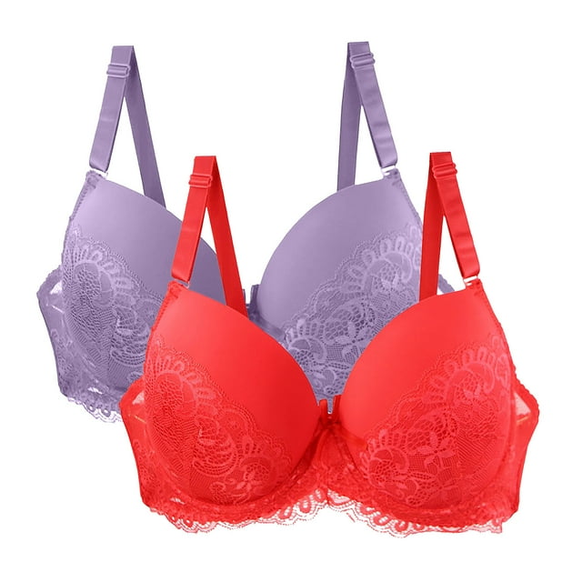 Soutiens-gorge pour Femmes Grande Taille Confortable Respirant Sans Armatures Grande Taille Multicolore TG