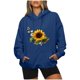 thumbnail image 1 of ICHUANYI Clearance Women's Rounk Neck Long Sleeve Hooded Casual Printing Pullover Blouse Sweatshirt Tops Tops ICHUANYI "ICHUANYI", 1 of 6