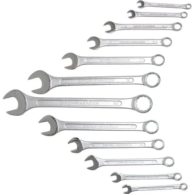 JUEGO DE LLAVES COMBINADAS | 6 - 22 MM | 12 PZ | BGS 1194