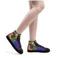 thumbnail image 6 of LGBT Christian Cross High Top Canvas Shoes Sneakers Black Size 10, 6 of 7