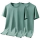 thumbnail image 2 of pstuiky camisetas para hombre, Camiseta informal de manga corta con botones y rayas lisas para hombre camisas casuales para hombre xl, 2 of 8