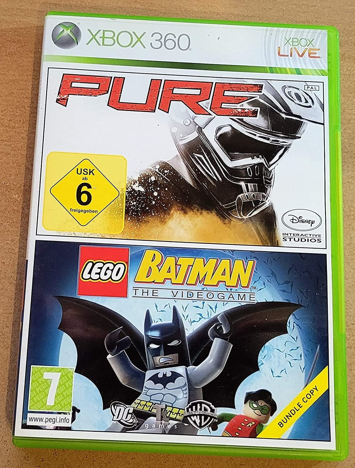 The LEGO Movie Videogame Xbox 360 + LEGO Batman + Pure Bundle of 3 Games!