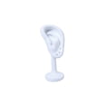 thumbnail image 1 of Organizador de pendientes jinwen de resina Blanco 10.5 cm, 1 of 7