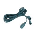 thumbnail image 5 of Novelty Lights 40′ Coaxial String Light Extension Cord, Green Weather-Tight Extension for Coax Wide Angle LED Mini Lights and C7 Strings, Indoor/Outdoor Use, 5 of 5