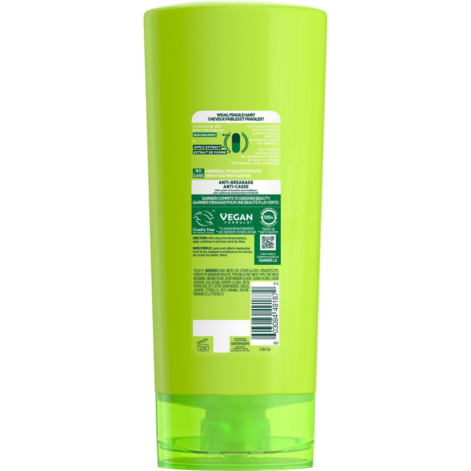 Garnier Fructis, Grow Strong Conditioner