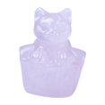 thumbnail image 3 of Escultura de estatua de gato, ligera, moderna, centro de mesa, colección de obras de arte para Rosa, 3 of 9