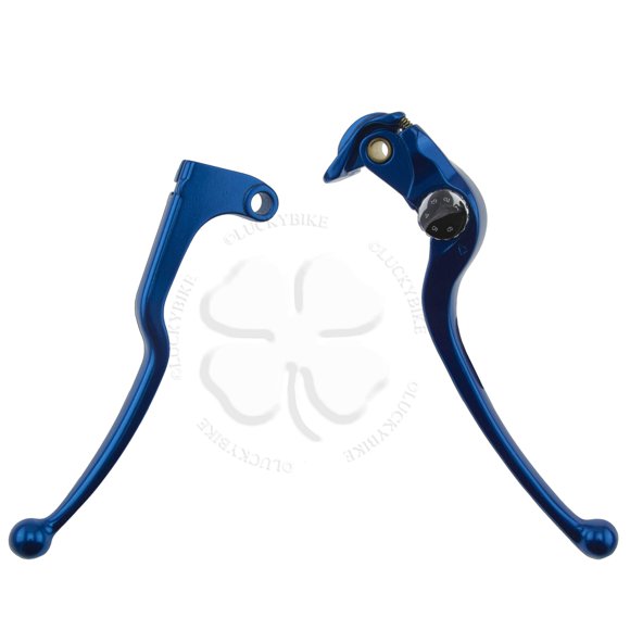 Blue Brake & Clutch Hand Levers Hand For Suzuki GSXR 600 750 06-19 Handle