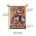 thumbnail image 4 of Chicago Bears Double-Sided Justin Patten Garden Flag, 4 of 6