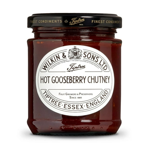 Tiptree Hot Gooseberry Chutney 230g (Pack of 3)