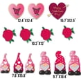 thumbnail image 2 of VictoryStore Valentines Day Gnome Yard Decorations Display, Valentine's Day Decorations,  13 Piece Set  (13760), 2 of 7