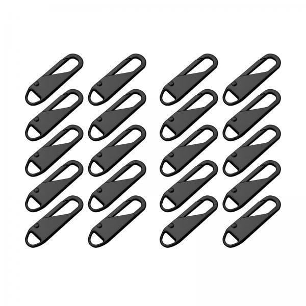 tirador de cremallera,kit de reparación de tirador de cremallera deslizadores de repuesto,accesorios para cabezales de cremallera kits de fijación de cremalleras deslizador,cremalleras