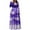 Purple, variant on hotojiny Fashion Dresses for Women Long Sleeve Christmas Printed Maxi Dress Crew Neck Casual Long Dress for Party