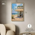 thumbnail image 5 of By the Sea Store Canvas Monet Coastal by Art Remedy, Gold Frame, 24" x 36", 5 of 7