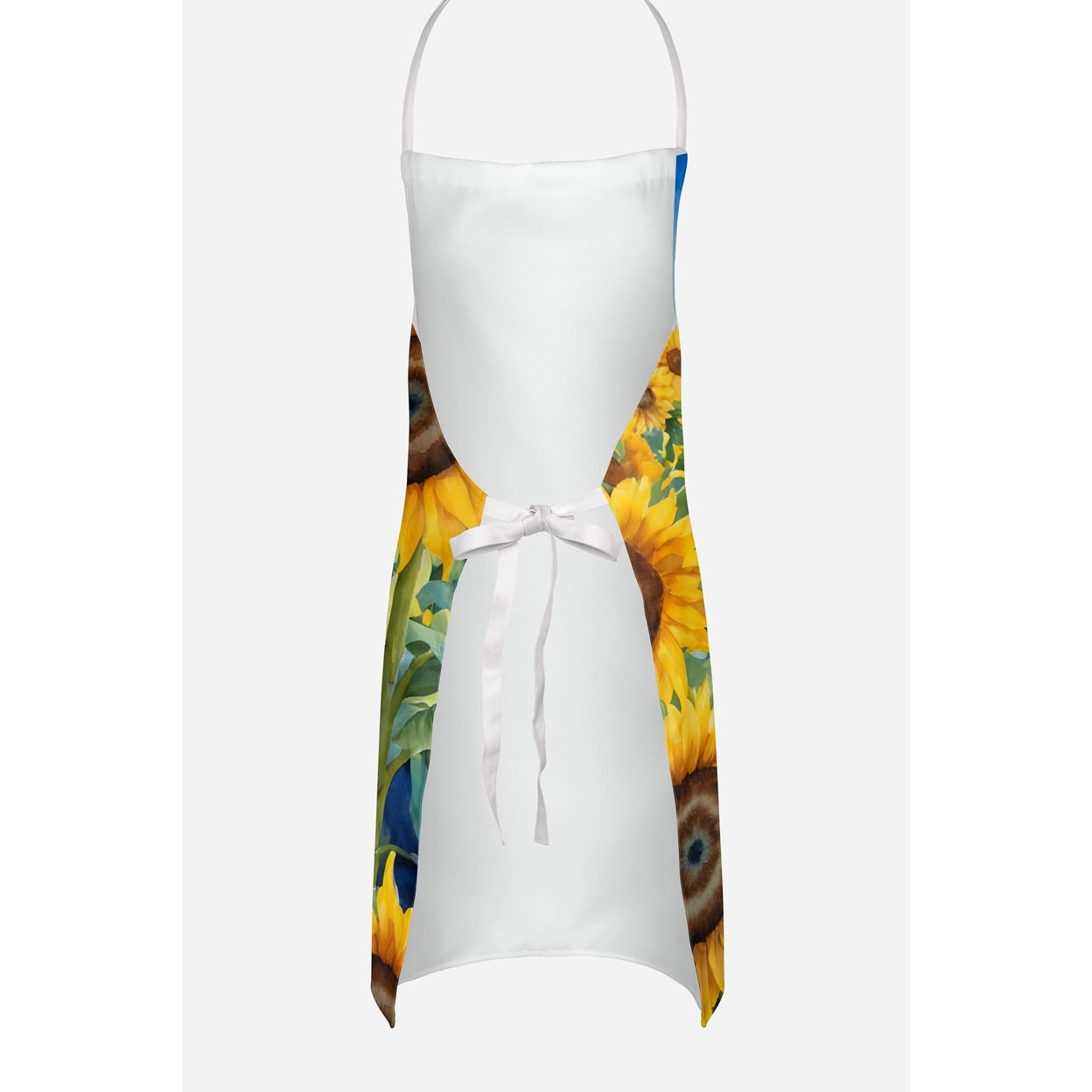 Affenpinscher in Sunflowers Apron 27 in x 30 in