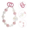 thumbnail image 4 of Unique Bargains 1 Pc Phone Charm Moon Cellphone Charm Light Pink Clear, 4 of 5
