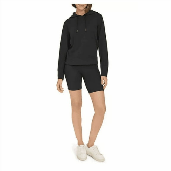 DKNY Women's Waffle Hoodie