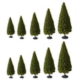 thumbnail image 4 of Miangastore Sand Table Model Tree Micro Landscape 10Pack 4x2.4In, 4 of 8
