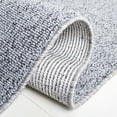 thumbnail image 5 of SAFAVIEH River Randa Solid Polyester Area Rug, Grey/Charcoal, 4' x 6', 5 of 8