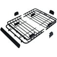 thumbnail image 6 of Pinypikaka Universal Roof Rack Cargo for Car SUV Truck Camping Traveling 150 Lbs Black, 6 of 9