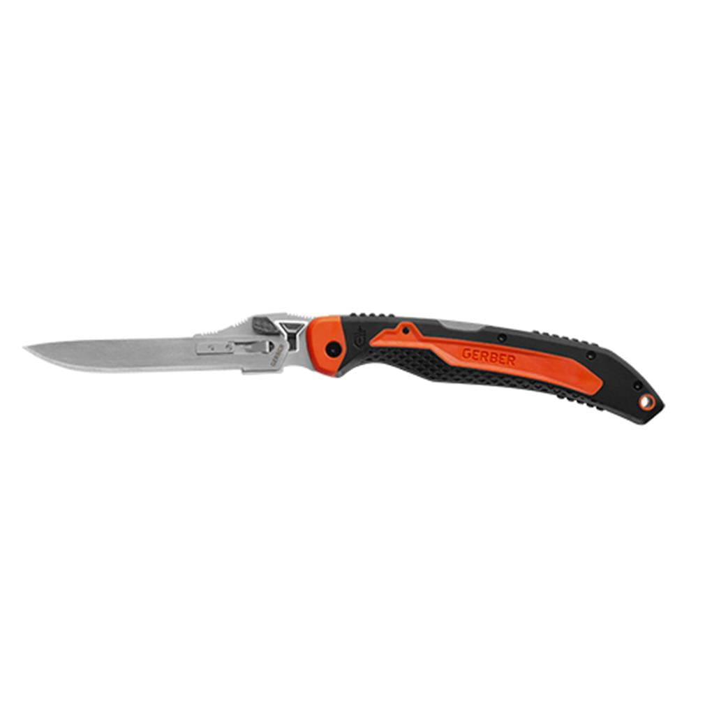 Gerber Vital Big Game Folder Pocket Knife w/ 4 Replacement Blades - 31-003053