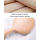 thumbnail image 4 of Espejo de mano con mango pequeño con marco de madera, bonito espejo de tocador portátil de un solo lado, espejo de mano de viaje con asa, espejo de maquillaje personal para mujeres y niñas, espejo rea, 4 of 5