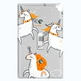 thumbnail image 1 of Metal Light Switch Plate Cover Magical Orange Rainbow Unicorn UNI009, 1 of 13