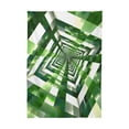 thumbnail image 2 of Ryvnso Green Geometric Rectangle Table Cloth Tablecover Dinning Tablecloth 54"x72", 2 of 8