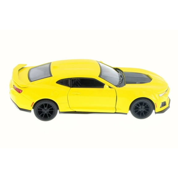 2017 Chevrolet Camaro ZL1, Yellow - Kinsmart 5399D - 1/38 Scale Diecast Model Toy Car